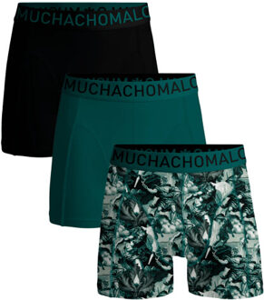Muchachomalo Heren 3-pack boxershorts microfiber - maat XXL Veelkleurig