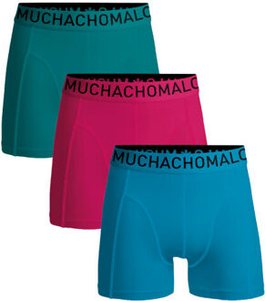 Muchachomalo Heren 3-pack boxershorts microfiber - maat XXXL Veelkleurig