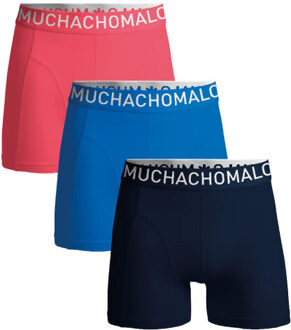 Muchachomalo Heren 3-pack boxershorts microfiber Veelkleurig - L