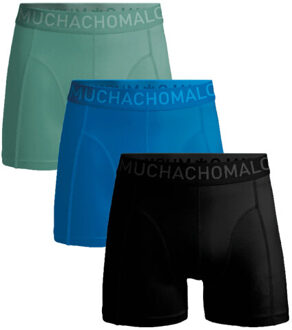Muchachomalo Heren 3-pack boxershorts microfiber Veelkleurig - L