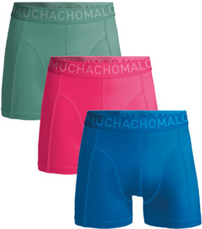 Muchachomalo Heren 3-pack boxershorts microfiber Veelkleurig - L