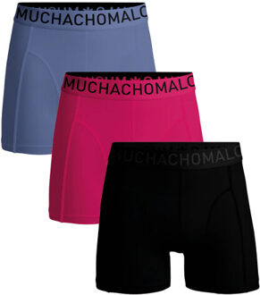 Muchachomalo Heren 3-pack boxershorts microfiber Veelkleurig - S
