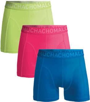 Muchachomalo Heren 3-pack boxershorts microfiber Veelkleurig - S