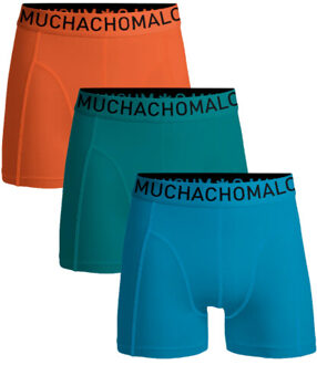 Muchachomalo Heren 3-pack boxershorts microfiber Veelkleurig - XL