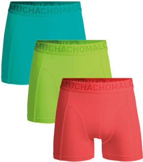 Muchachomalo Heren 3-pack boxershorts microfiber Veelkleurig - XL