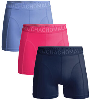 Muchachomalo Heren 3-pack boxershorts microfiber Veelkleurig - XL