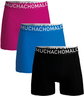 Muchachomalo Heren 3-pack boxershorts microfiber Veelkleurig - XXL