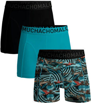 Muchachomalo Heren 3-pack boxershorts microfiber Veelkleurig - XXL