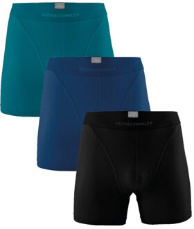 Muchachomalo Heren 3-pack boxershorts pima katoen Veelkleurig - L