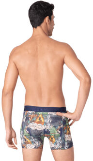 Muchachomalo Heren 3-pack boxershorts pussboots wizardoz Veelkleurig - S