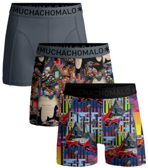 Muchachomalo Heren 3-pack boxershorts redridinghood hansel Veelkleurig - 7XL