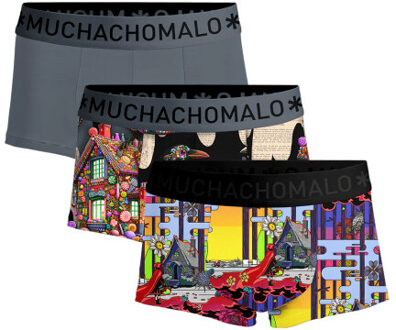 Muchachomalo Heren 3-pack trunks redridinghood hansel Veelkleurig - XL