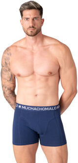 Muchachomalo Heren 4-pack boxershorts effen Veelkleurig - XXL