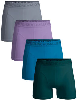 Muchachomalo Heren 4-pack boxershorts - maat L Veelkleurig