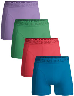 Muchachomalo Heren 4-pack boxershorts - maat S Veelkleurig