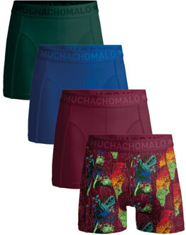 Muchachomalo Heren 4-pack boxershorts Veelkleurig - S