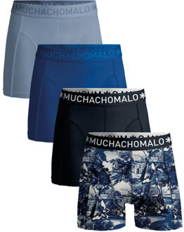 Muchachomalo Heren 4-pack boxershorts Veelkleurig - XXL
