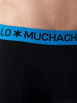 Muchachomalo Heren 6-pack boxershorts effen Veelkleurig - XXL