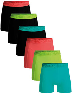 Muchachomalo Heren 6-pack boxershorts microfiber - maat 7XL Veelkleurig