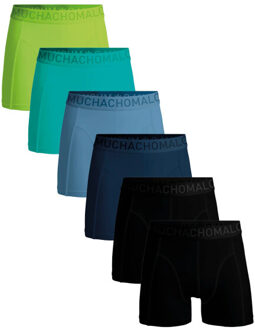 Muchachomalo Heren 6-pack boxershorts microfiber Veelkleurig - L