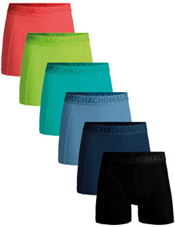 Muchachomalo Heren 6-pack boxershorts microfiber Veelkleurig - XXL