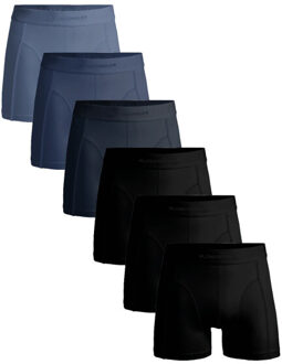 Muchachomalo Heren 6-pack boxershorts pima cotton Veelkleurig - M
