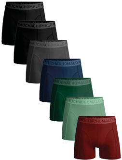 Muchachomalo Heren 7-pack boxershorts Veelkleurig - S