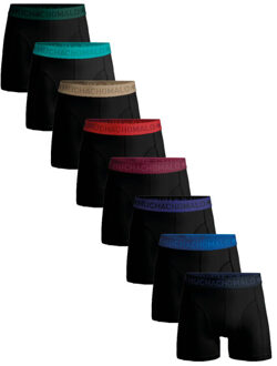 Muchachomalo Heren 8-pack boxershorts Zwart - XL