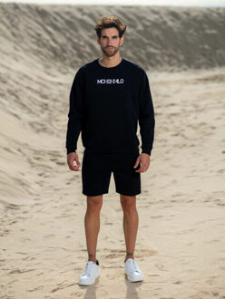 Muchachomalo Heren print sweater Zwart - M