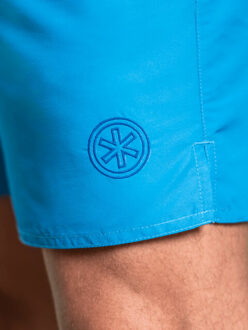 Muchachomalo Heren zwembroek + gratis microfiber boxershort - maat M Blauw