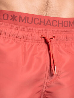 Muchachomalo Heren zwembroek + gratis microfiber boxershort Rood