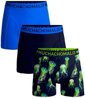 Muchachomalo Jellyfish  Onderbroek - Mannen - navy/blauw/groen