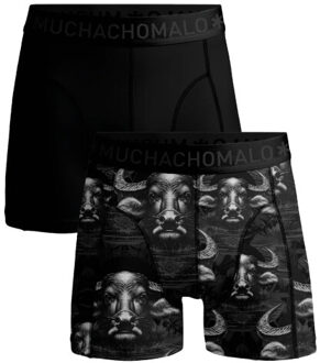 Muchachomalo Jongens 2-pack boxershorts cotton modal Veelkleurig - 110/116