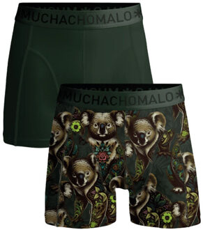 Muchachomalo Jongens 2-pack boxershorts cotton modal Veelkleurig - 176