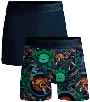 Muchachomalo Jongens 2-pack boxershorts cotton modal Veelkleurig - 176