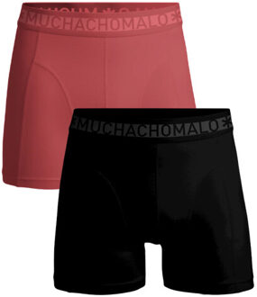 Muchachomalo Jongens 2-pack boxershorts effen Veelkleurig - 158/164