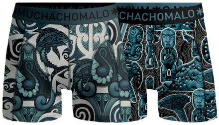 Muchachomalo Jongens 2-pack boxershorts kirituhi Veelkleurig - 104