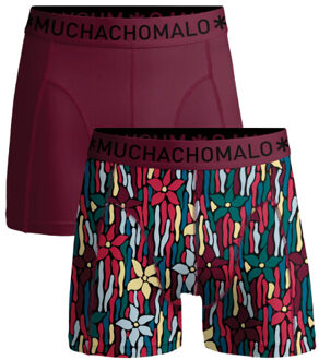 Muchachomalo Jongens 2-pack boxershorts - maat 146/152 Veelkleurig