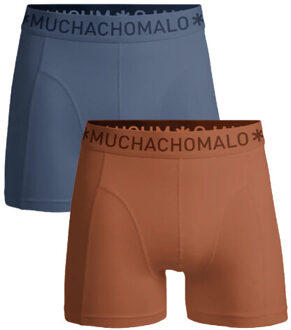 Muchachomalo Jongens 2-pack boxershorts Oranje - 104