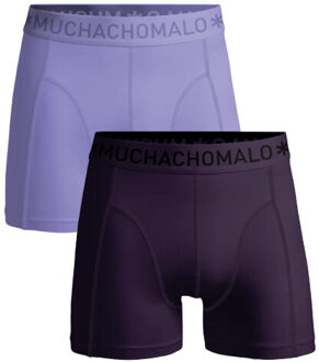 Muchachomalo Jongens 2-pack boxershorts Paars - 176