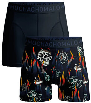 Muchachomalo Jongens 2-pack boxershorts Veelkleurig - 146/152