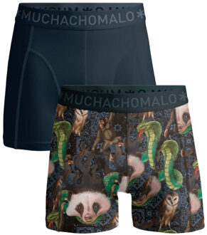 Muchachomalo Jongens 2-pack boxershorts Veelkleurig - 158/164