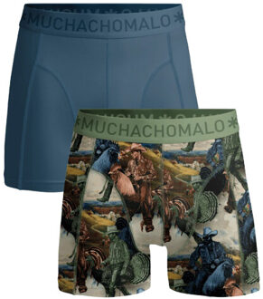 Muchachomalo Jongens 2-pack boxershorts Veelkleurig - 176