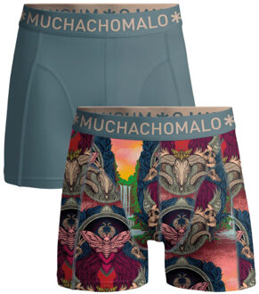 Muchachomalo Jongens 2-pack boxershorts Veelkleurig - 176