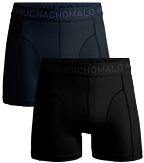 Muchachomalo Jongens 2-pack boxershorts Zwart - 104