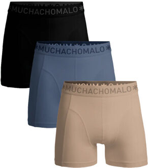 Muchachomalo Jongens 3-pack boxershorts Beige - 104