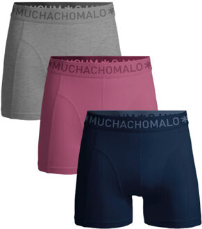 Muchachomalo Jongens 3-pack boxershorts Blauw - 158/164