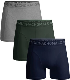 Muchachomalo Jongens 3-pack boxershorts Blauw - 176