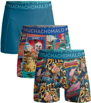 Muchachomalo Jongens 3-pack boxershorts fruit life Veelkleurig - 158/164