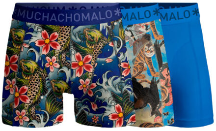 Muchachomalo Jongens 3-pack boxershorts irezumi Veelkleurig - 146/152